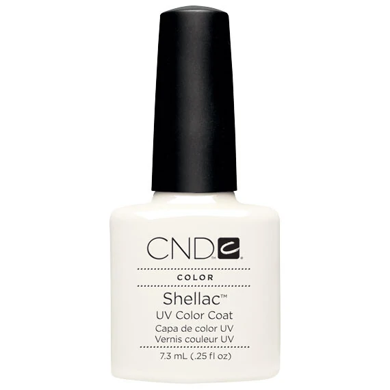 CND SHELLAC UV COLOR COAT - GEL NAIL POLISH - STUDIO WHITE