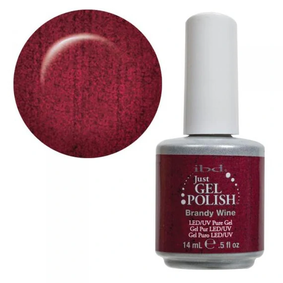 IBD JUST GEL POLISH BRANDY WINE 14 ML/.5 OZ