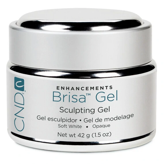 CND BRISA SCULPTING GEL SOFT WHITE OPAQUE 42G/1.5OZ
