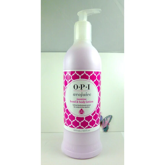 OPI AVOJUICE JASMINE LOTION 600ML - 20 OZ - NEW LOOK OPI AVOJUICE JASMINE LOTION 600ML - 20 OZ - NEW LOOK