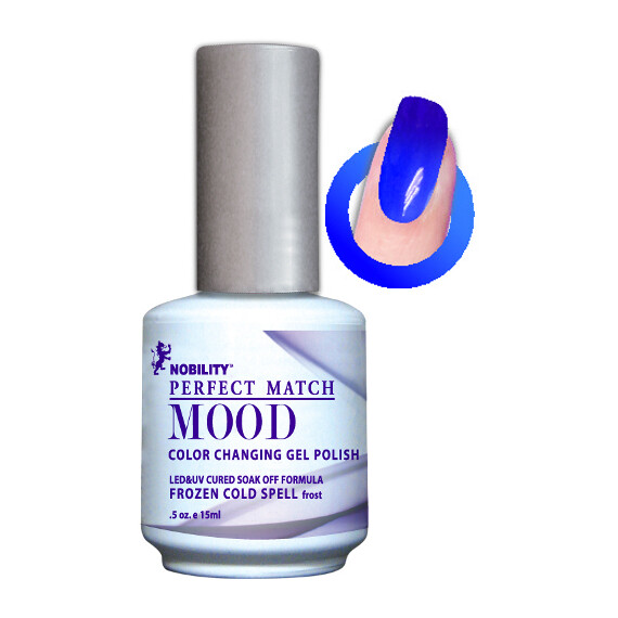LECHAT FROZEN COLD SPELL FROST PERFECT MATCH MOOD COLOR CHANGING GEL POLISH MPMG06