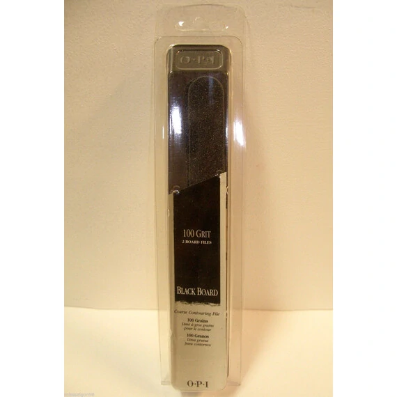 OPI FILES BLACK BOARD 100 GRIT 2 PCS