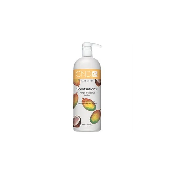 CND SCENTSATIONS MANGO & COCONUT HAND & BODY LOTION 917 ML 31 FL OZ