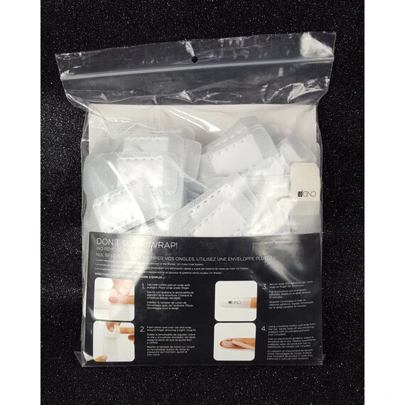 CND SHELLAC REMOVAL WRAPS 100 PCS