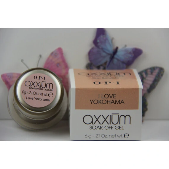 AXXIUM OPI SOAK-OFF GEL LACQUER I LOVE YOKOHAMA 6G/ 0.21 OZ