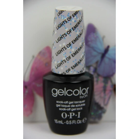 GEL COLOR BY OPI LIGHTS OF EMERALD CITY