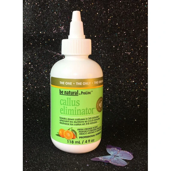 BE NATURAL CALLUS ELIMINATOR FRESH ORANGE SCENT 118 ML - 0.4 FL.OZ