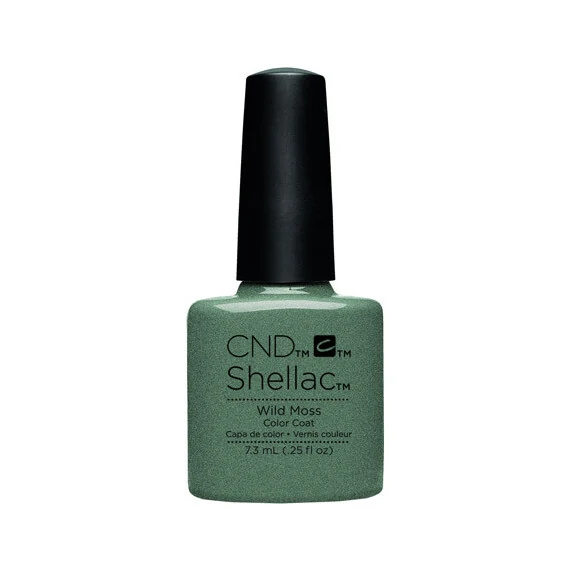 CND SHELLAC UV COLOR COAT - GEL NAIL POLISH - WILD MOSS