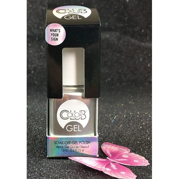 COLOR CLUB SOAK-OFF GEL POLISH - WHATS YOUR SIGN -1096