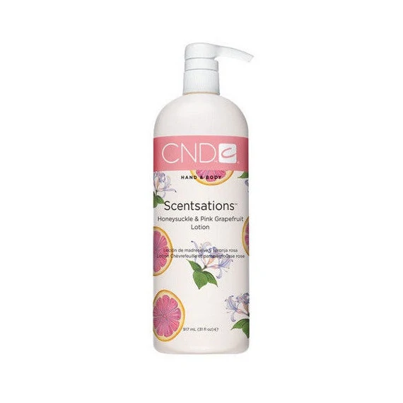 CND SCENTSATIONS HONEYSUCKLE AND PINK GRAPEFRUIT HAND & BODY LOTION 917 ML 31 FL OZ