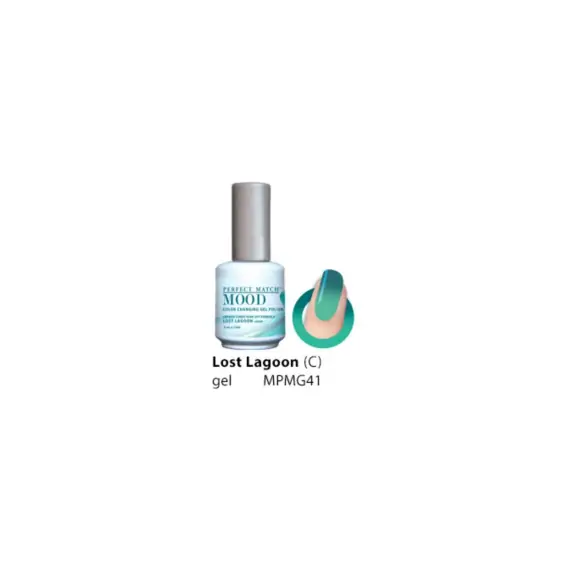 LECHAT PERFECT MATCH MOOD COLOR CHANGING GEL POLISH - LOST LAGOON MPMG41