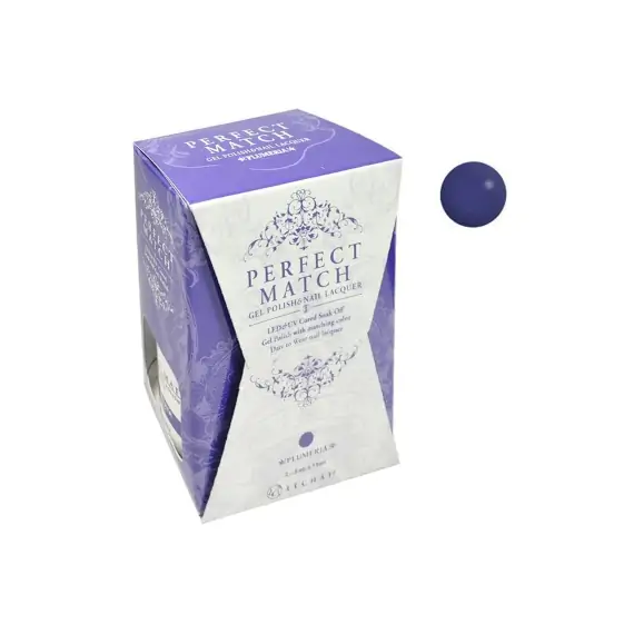 LECHAT PERFECT MATCH GEL POLISH & NAIL LACQUER PLUMERIA 2.5OZ/15ML - PMS101