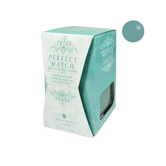 LECHAT PERFECT MATCH GEL POLISH & NAIL LACQUER TRANQUILITY 2-.5OZ/15ML - PMS128