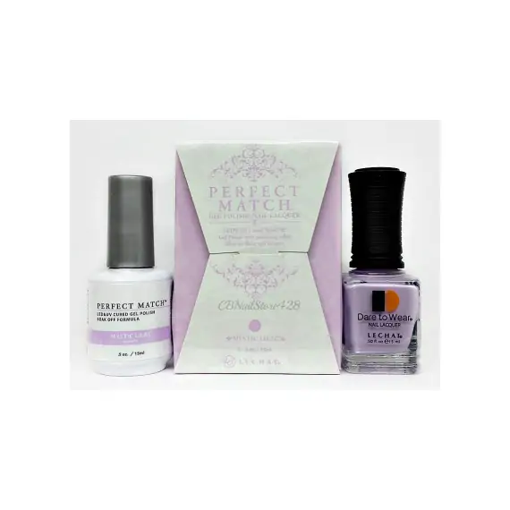 LECHAT PERFECT MATCH GEL POLISH & NAIL LACQUER MYSTIC LILAC 2-.5OZ-15ML - PMS170