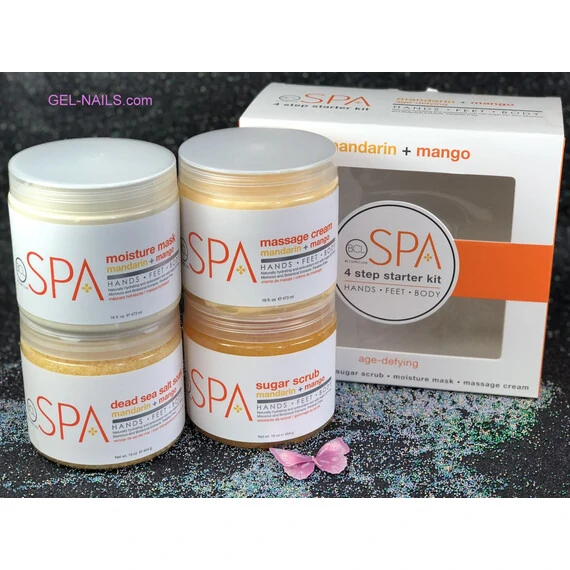 BCL SPA MANDARIN + MANGO STARTER 4-PIECE KIT ORGANIC