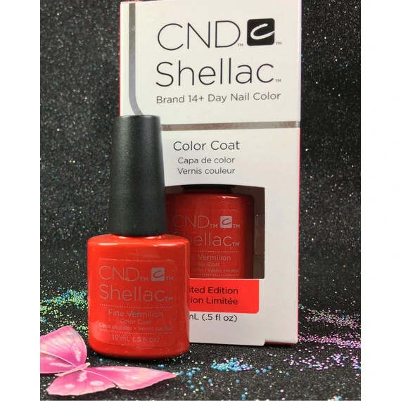 BIG - CND SHELLAC FINE VERMILION 91748 GEL COLOR COAT 15 ML / 0.5 FL. OZ BIG - CND SHELLAC FINE VERMILION 91748 GEL COLOR COAT 15 ML / 0.5 FL. OZ