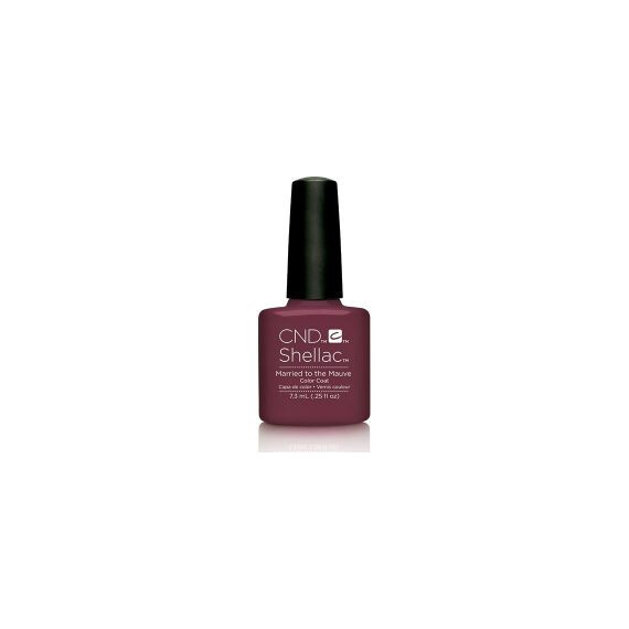 CND SHELLAC MARRIED TO THE MAUVE 91760 GEL COLOR COAT 7.3 ML / 0.25 FL. OZ