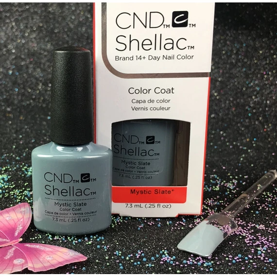 CND SHELLAC MYSTIC SLATE GEL COLOR