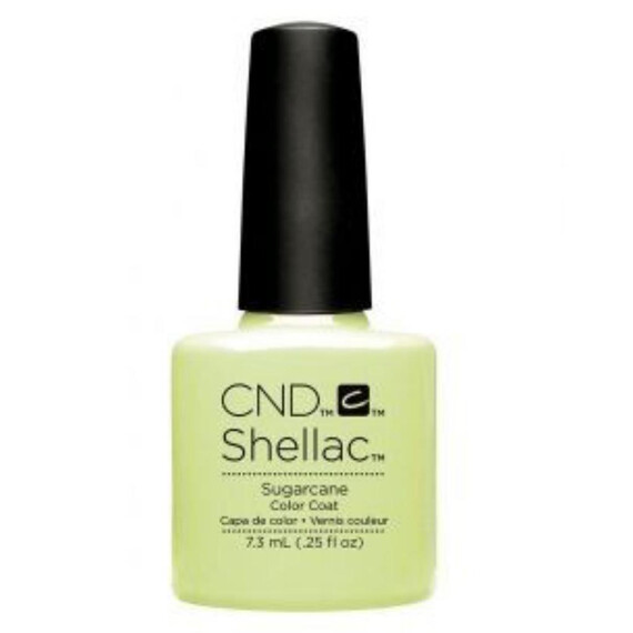 CND SHELLAC SUGAR CANE UV COLOR COAT - GEL NAIL POLISH - RHYTHM & HEAT SUMMER COLLECTION