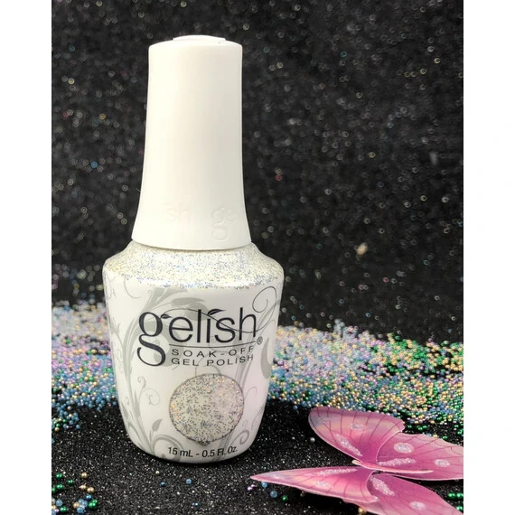 GELISH SILVER IN MY STOCKING 1110279 GEL POLISH LITTLE MISS NUTCRACKER HOLIDAY 2017 COLLECTION