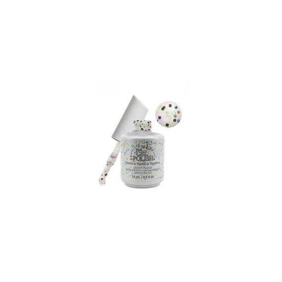 IBD JUST GEL POLISH - CLEAR GLITTER YACHT-A-YACHT-A-YACHT-A 56926