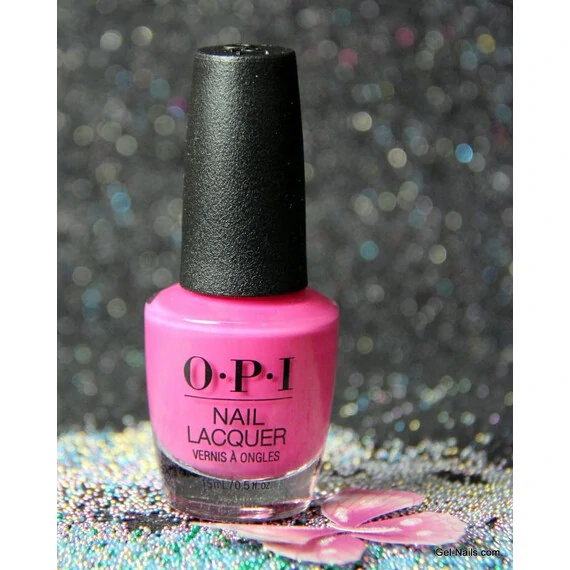 OPI NO TURNING BACK FROM PINK STREET NLL19 NAIL LACQUER - LISBON COLLECTION