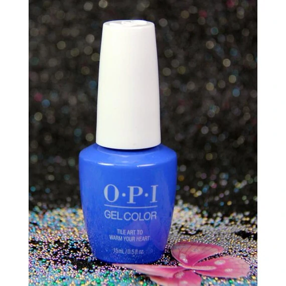 OPI TILE ART TO WARM YOUR HEART GCL25 GEL COLOR - LISBON COLLECTION