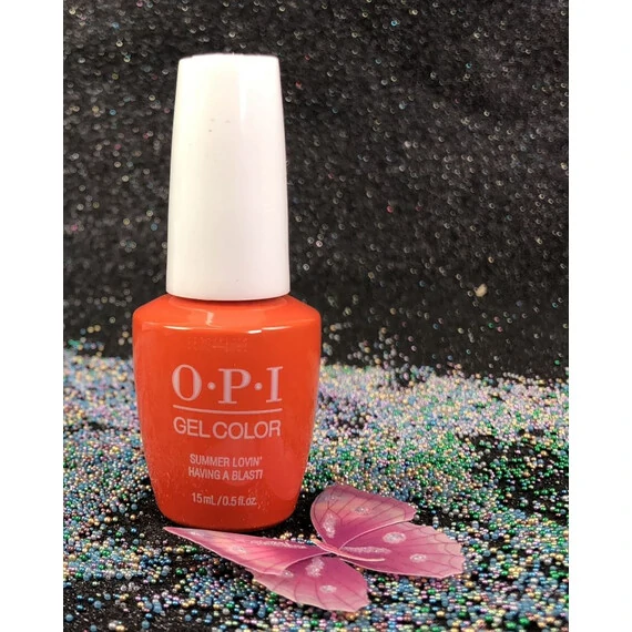 OPI SUMMER LOVIN’ HAVING A BLAST! GCG43 GEL COLOR GREASE SUMMER 2018 COLLECTION