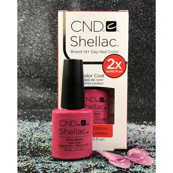 BIG - CND SHELLAC PINK BIKINI 92208 GEL COLOR COAT