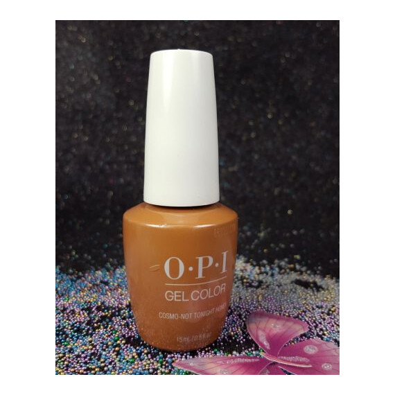 OPI COSMO NOT TONIGHT HONEY GCR58 GEL COLOR NEW LOOK