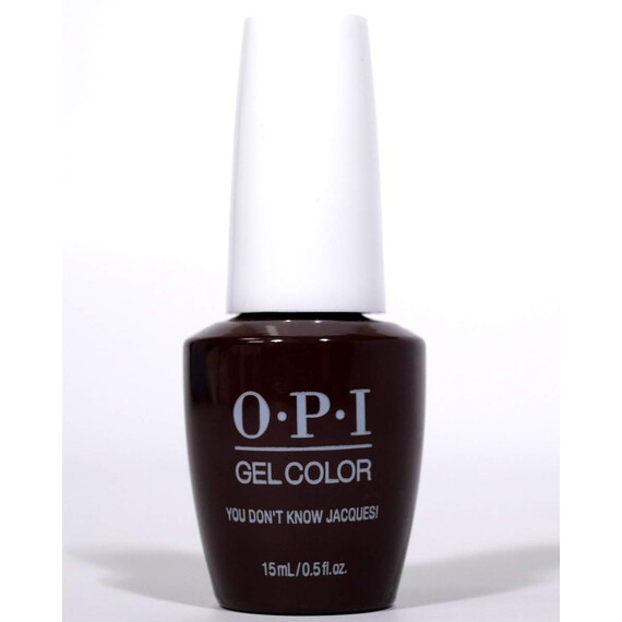 OPI YOU DON'T KNOW JACQUES GELCOLOR NEW LOOK GCF15