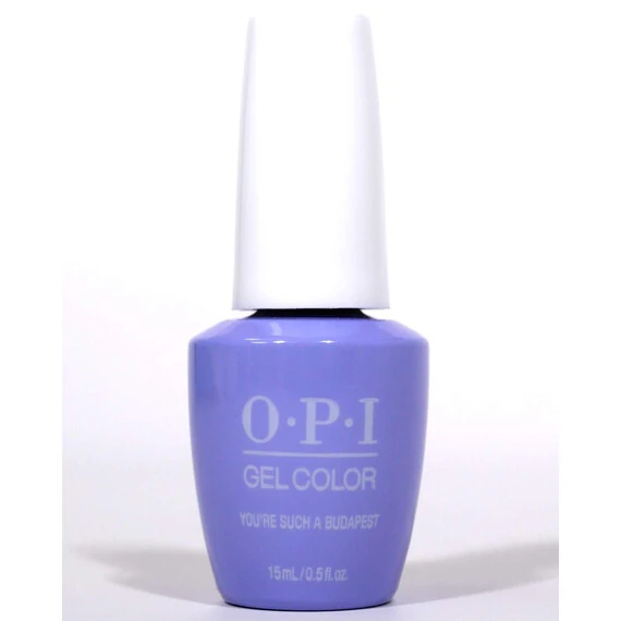 OPI YOU’RE SUCH A BUDAPEST GCE74 GELCOLOR NEW LOOK