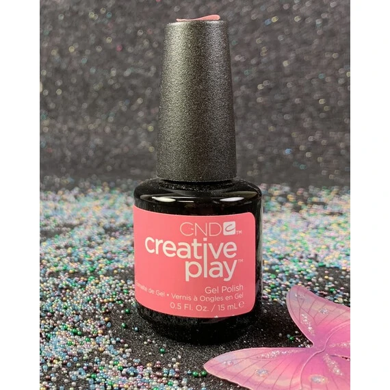 CND CREATIVE PLAY GEL POLISH - OH! FLAMINGO 404