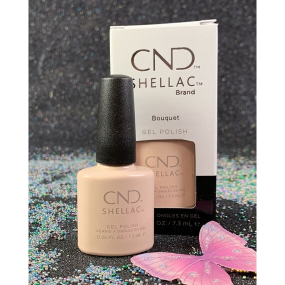 CND SHELLAC BOUQUET GEL NAIL POLISH - NO TPO
