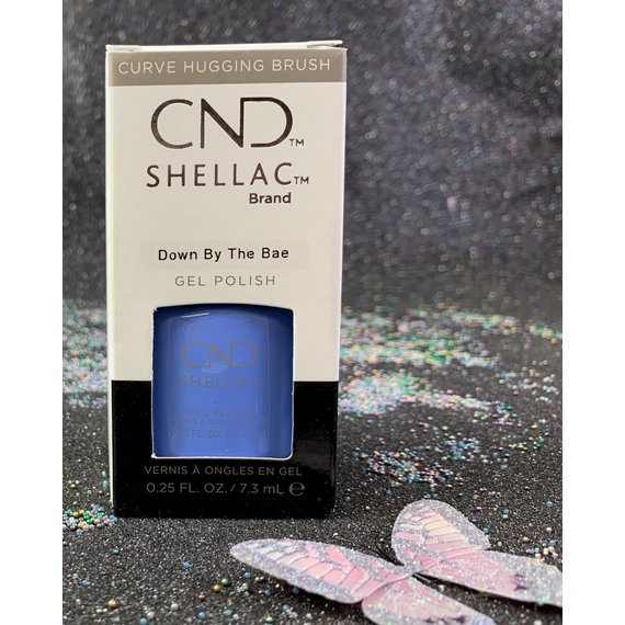 CND SHELLAC DOWN BY THE BAE GEL POLISH