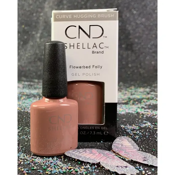 CND SHELLAC FLOWERBED FOLLY GEL POLISH - ENGLISH GARDEN COLLECTION SPRING 2020