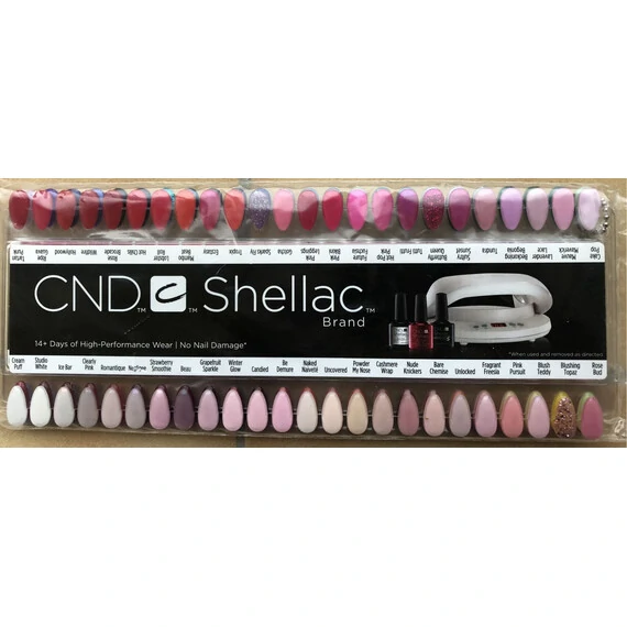CND SHELLAC FULL COLOR PALETTE