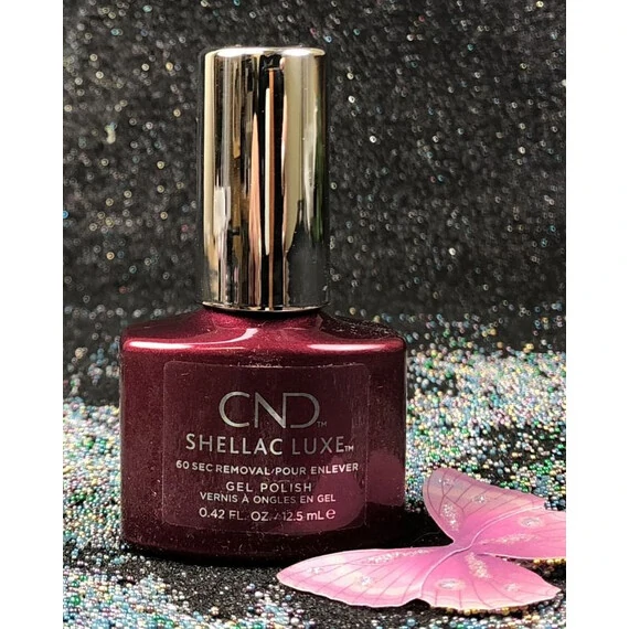 CND SHELLAC MASQUERADE #130 LUXE GEL POLISH 92266