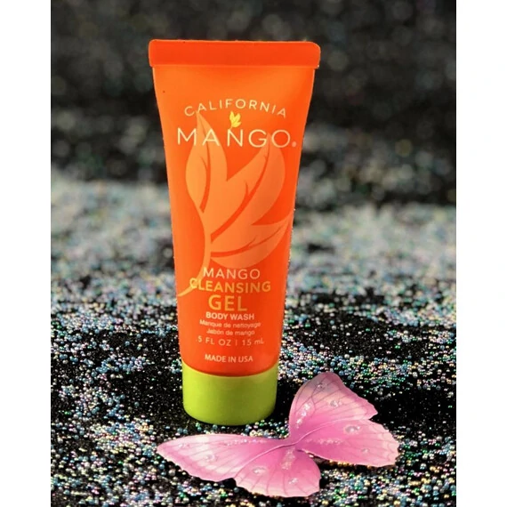 CALIFORNIA MANGO CLEANSING GEL BODY WASH .5OZ-14G