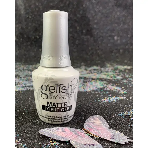 GELISH MATTE TOP IT OFF SOAK-OFF GEL POLISH NEW LOOK 15ML - 0.5OZ
