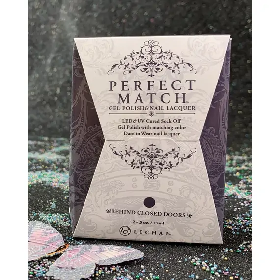 LECHAT BEHIND CLOSED DOORS PMS246 PERFECT MATCH GEL POLISH & NAIL LACQUER
