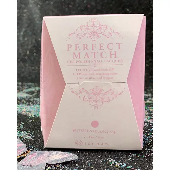 LECHAT STOLEN GLANCES PMS242 PERFECT MATCH GEL POLISH & NAIL LACQUER