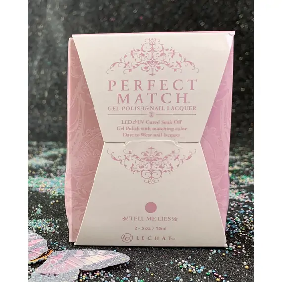 LECHAT TELL ME LIES PMS243 PERFECT MATCH GEL POLISH & NAIL LACQUER