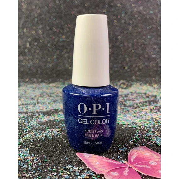 OPI GELCOLOR NESSIE PLAYS HIDE & SEA-K GCU19 SCOTLAND COLLECTION FALL 2019