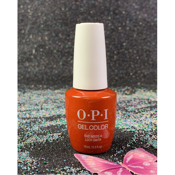 OPI GELCOLOR SUZI NEEDS A LOCH-SMITH GCU14 SCOTLAND COLLECTION FALL 2019