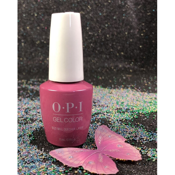 OPI SUZI WILL QUECHUA LATER! GCP31 GEL COLOR PERU COLLECTION