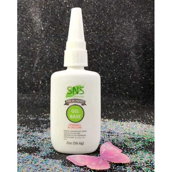 SNS GEL BASE REFILL WITH CALCIUM & VITAMIN E PRE-BONDED 2 OZ (56.6G)