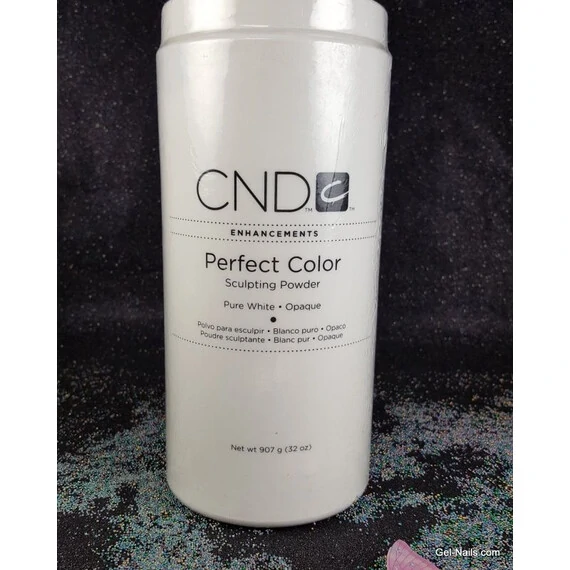 CND SCULPTING POWDER PURE WHITE OPAQUE 907G-32OZ