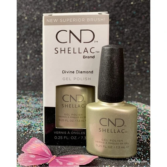 CND SHELLAC DIVINE DIAMONDS GEL POLISH CRYSTAL ALCHEMY COLLECTION