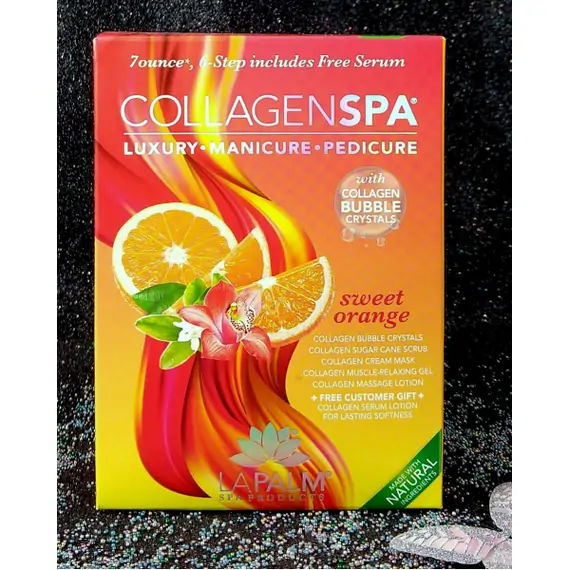 LA PALM COLLAGEN SPA SWEET ORANGE IN A BOX 6 IN 1